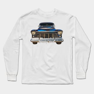 1956 Chevrolet 3100 Pickup Truck Long Sleeve T-Shirt